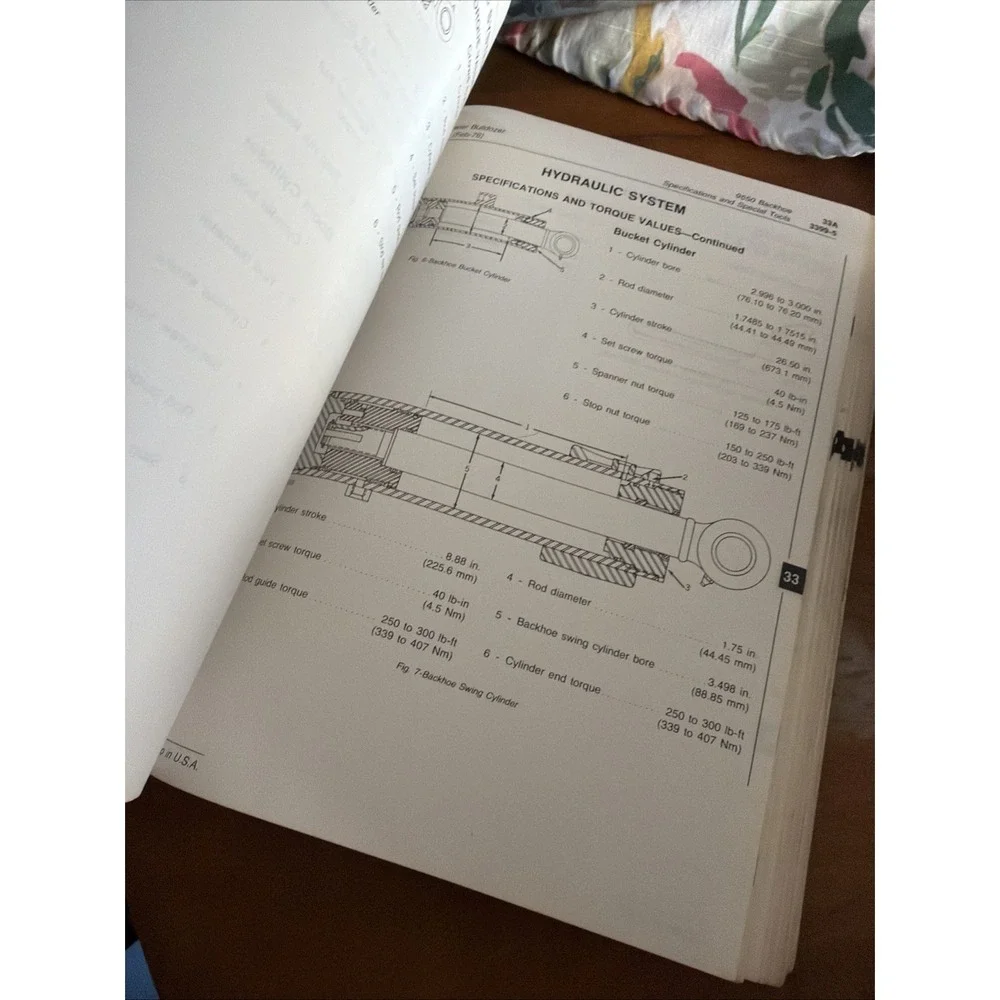 John Deere JD 550 TECHNICAL SERVICE SHOP REPAIR MANUAL CRAWLER BULLDOZER TM-1108